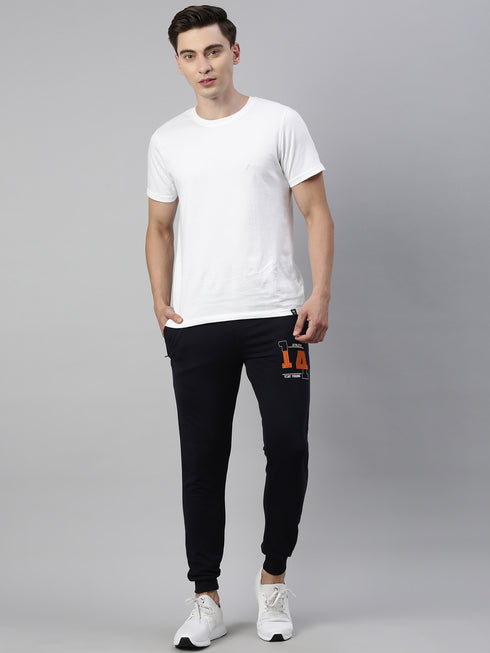 White & Black Solid Lounge Set